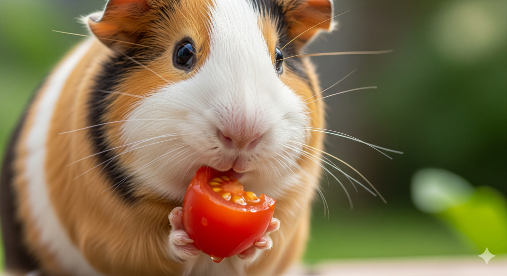 can guinea pigs have tomatoes every day