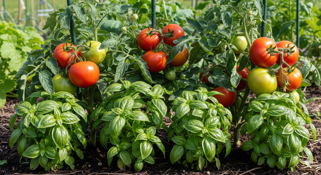 Can You Grow Basil With Tomatoes?
