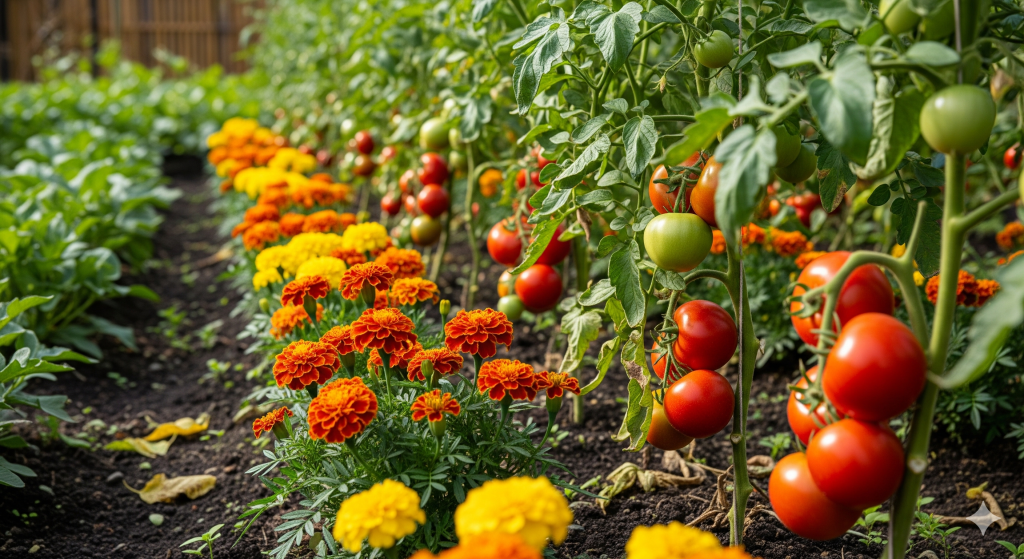 Can You Plant Marigolds with Tomatoes?