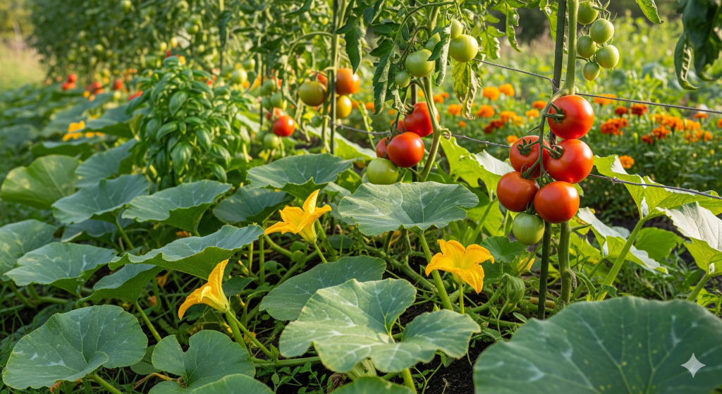 Do Pumpkin and Tomato Go Together in the Garden