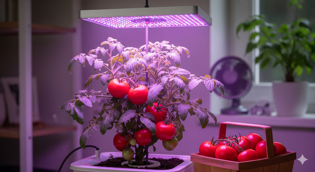 can tomato plants survive winter indoors