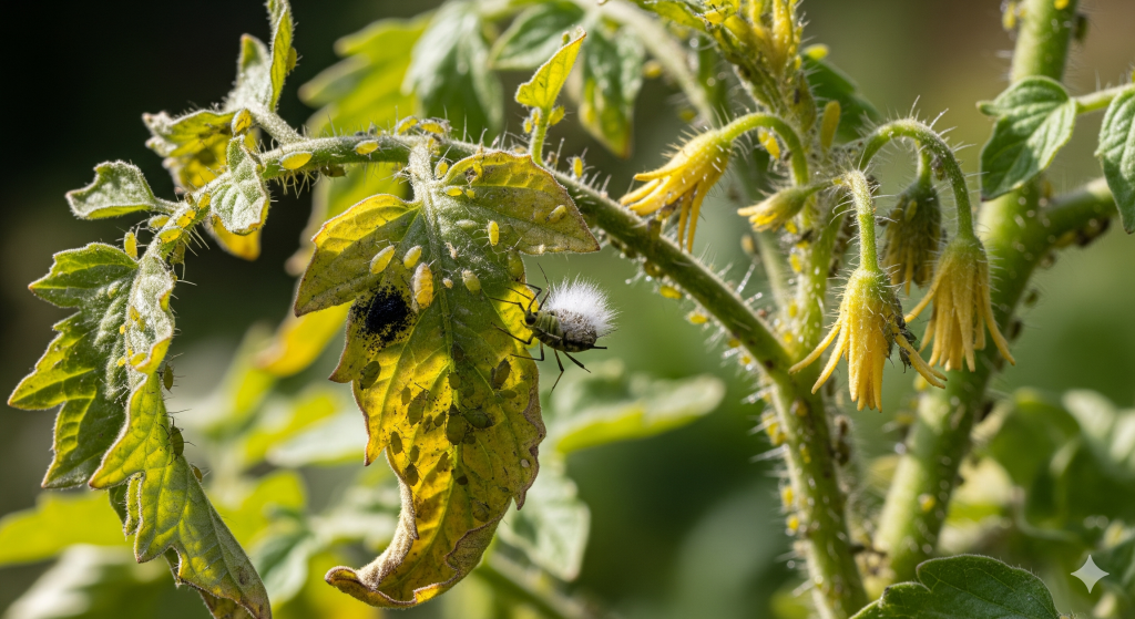 can tomato plants recover from aphids