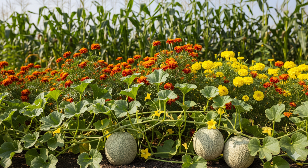 Can I Plant Tomatoes Next to Cantaloupe