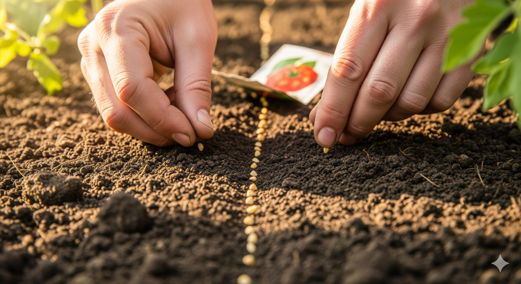 can tomato seeds be planted directly in the ground