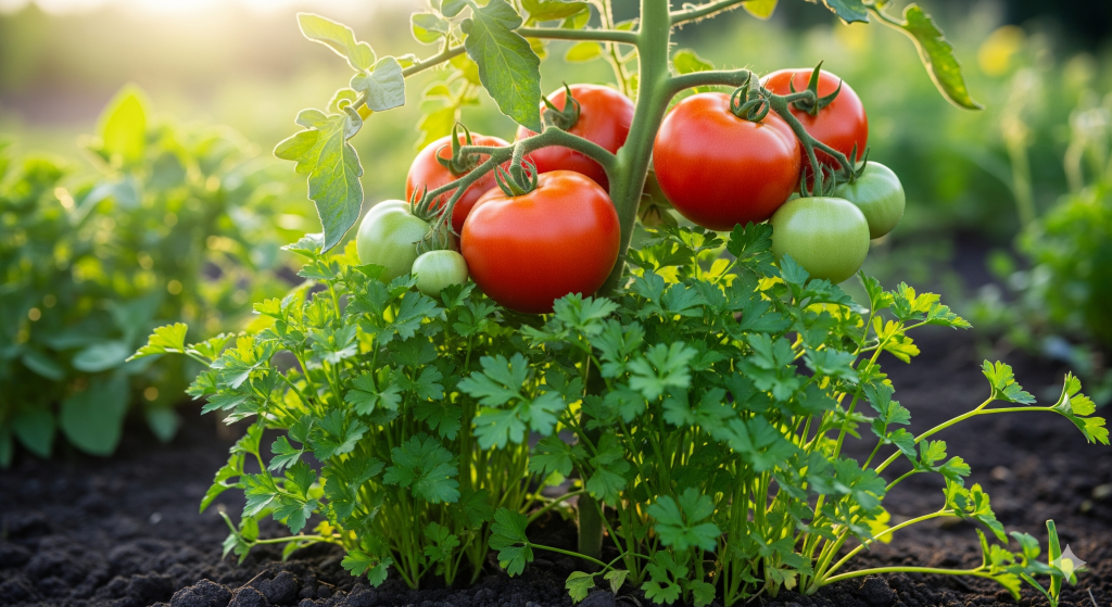 Can I Plant Parsley and Tomatoes Together