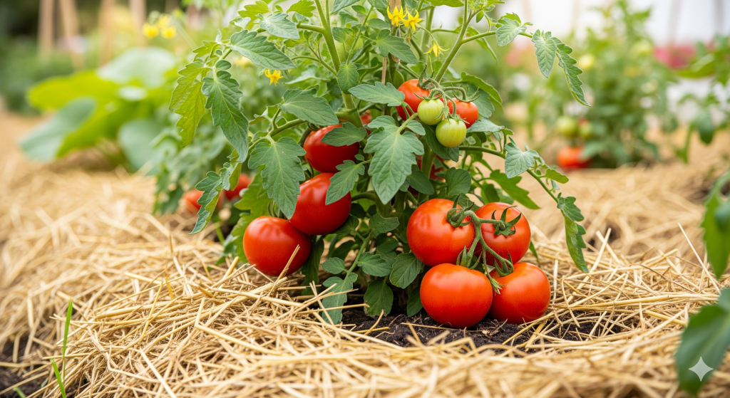 Can You Use Mulch Around Tomato Plants