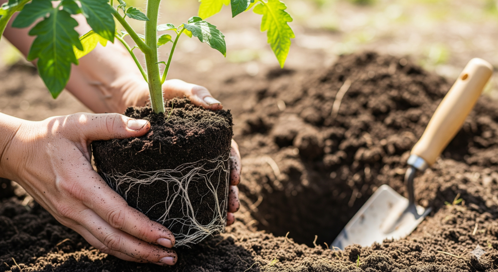 can you transplant tomato plants